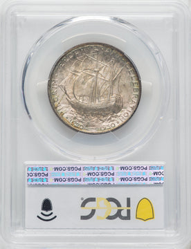 1921 50C Pilgrim Commemorative Silver PCGS MS67