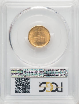 1926 $2.50 SESQUI Commemorative Gold PCGS MS62