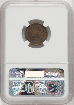 1922 No D Strong Reverse BN Lincoln Cent NGC F12