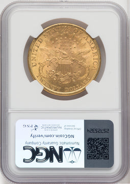 1896 $20 Liberty Double Eagle NGC MS62 (571783018)