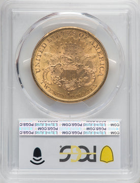 1884-S $20 Liberty Double Eagle PCGS MS62+
