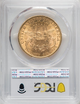 1897 $20 Liberty Double Eagle PCGS MS62+