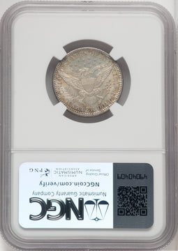 1900 25C Barber Quarter NGC MS65