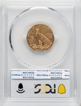 1916-S $5 Indian Half Eagle PCGS MS62