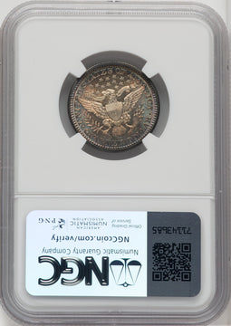 1905 25C Barber Quarter NGC MS65