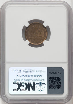 1909-S 1C VDB BN Lincoln Cent NGC MS62