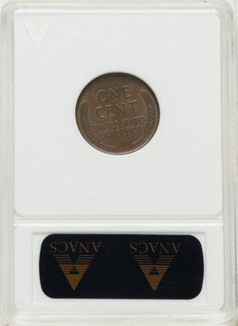 1955 Doubled Die Obverse BN Lincoln Cent ANACS MS61