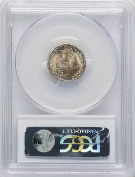1936-S 10C FB CAC Mercury Dime PCGS MS67+