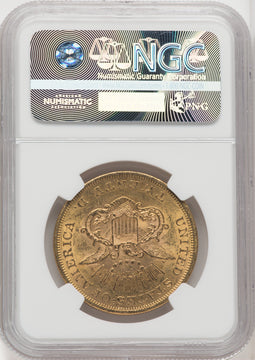 1861 $20 CAC Liberty Double Eagle NGC MS61