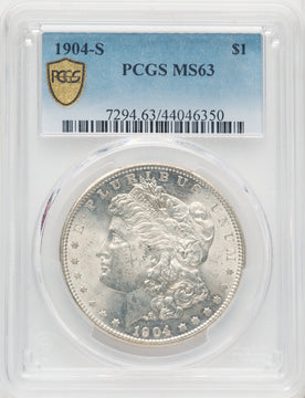 1904-S $1 Morgan Dollar PCGS MS63
