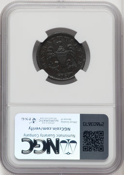 1787 Massachusetts Half Cent BN Colonials NGC AU55