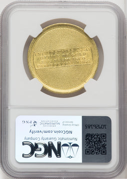 1853 $20 Assay Office 900 Thous. Territorial Gold NGC MS63