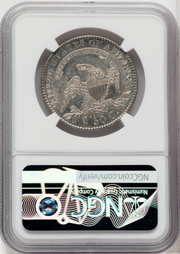 1829/7 50C Bust Half Dollar NGC AU55