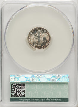 1942-S 10C FB Mercury Dime CACG MS67