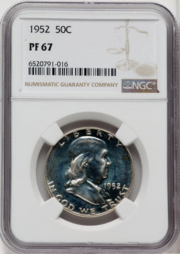 1952 50C Proof Franklin Half Dollar NGC PR67 (506004040)