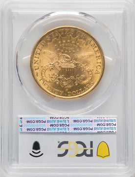 1899-S $20 Liberty Double Eagle PCGS MS62+
