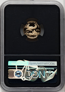 2018-W 4-Coin Set Gold American Eagle ER Blue NGC PF70