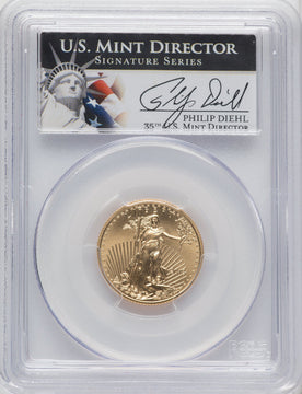 2013 $10 Quarter-Ounce Gold Eagle PCGS MS70 (766653013)