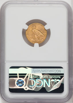 1912 $2.50 Indian Quarter Eagle NGC MS65 (762347071)