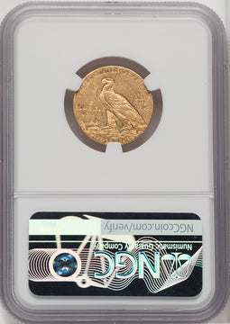 1914-D $5 Indian Half Eagle NGC MS61