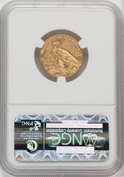 1911 $5 Indian Half Eagle NGC MS63 (508608018)