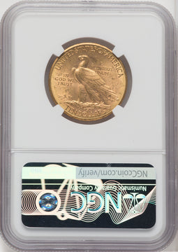 1909-D $10 Indian Eagle NGC MS63