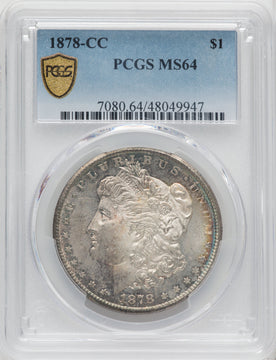 1878-CC $1 Morgan Dollar PCGS MS64 (766416014)