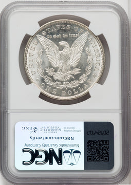 1880/9-S $1 VAM-11 Morgan Dollar NGC MS67