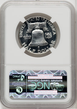 1954 50C CA Proof Franklin Half Dollar NGC PR68