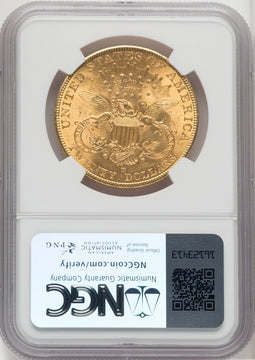 1906-D $20 Liberty Double Eagle NGC MS61