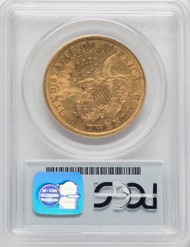 1876 $20 Liberty Double Eagle PCGS XF45