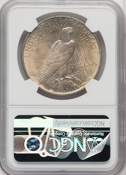 1924 $1 Peace Dollar NGC MS67 (766865027)