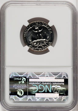 1967 25C SMS CA SMS Washington Quarter NGC MS69
