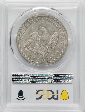 1847 S$1 Seated Dollar PCGS XF45