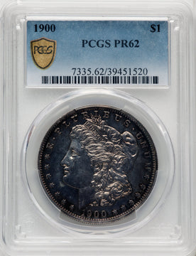 1900 $1 Proof Morgan Dollar PCGS PR62