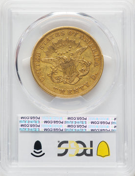 1850 $20 Liberty Double Eagle PCGS VF30