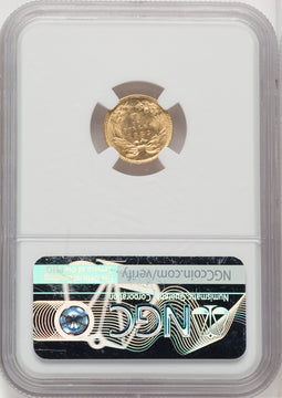 1883 G$1 Gold Dollar NGC MS63