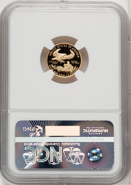 2012-W $5 Tenth-Ounce Gold Eagle Brown Label NGC PF70