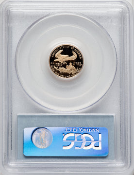 1995-W $5 Tenth-Ounce Gold Eagle Blue Gradient PCGS PR70