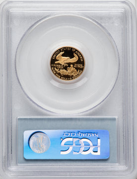 2003-W $5 Tenth-Ounce Gold Eagle Blue Gradient PCGS PR70