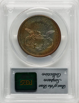 1876 $20 J-1491 BN Patterns PCGS MS63
