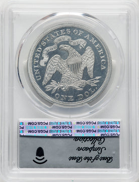 1870 $1 Judd-1021 CA CAC Patterns PCGS MS67