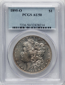1895-O Morgan Dollar PCGS AU50