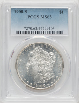1900-S $1 Morgan Dollar PCGS MS63