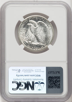1939-S 50C Walking Liberty Half Dollar NGC MS66 (767090024)