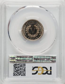 1909 5C CA CAC Proof Liberty Nickel PCGS PR66