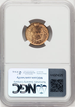 1908-S 1C RB Indian Cent NGC MS65