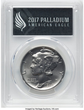 2017 $25 Palladium First Strike 1 of 500 PCGS MS70