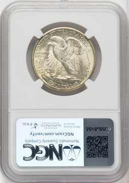1947-D 50C Walking Liberty Half Dollar NGC MS67 (766849008)