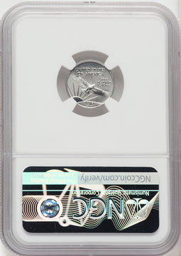 1999 $10 Tenth-Ounce Platinum Eagle Brown Label NGC MS70